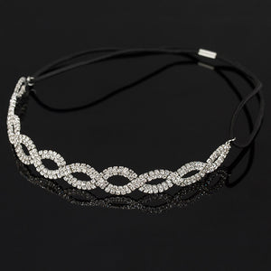 Women Fashion Crystal Head Chain