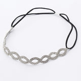 Women Fashion Crystal Head Chain