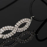 Women Fashion Crystal Head Chain