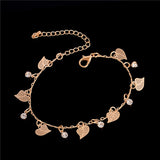 Sweet Simple Butterfly Leaf Shape Anklet