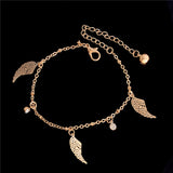Sweet Simple Butterfly Leaf Shape Anklet