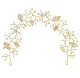 Luxury Tiara Silver Pearl Headbands