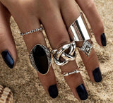 5pcs High Quality Bohemia Style Rings Set