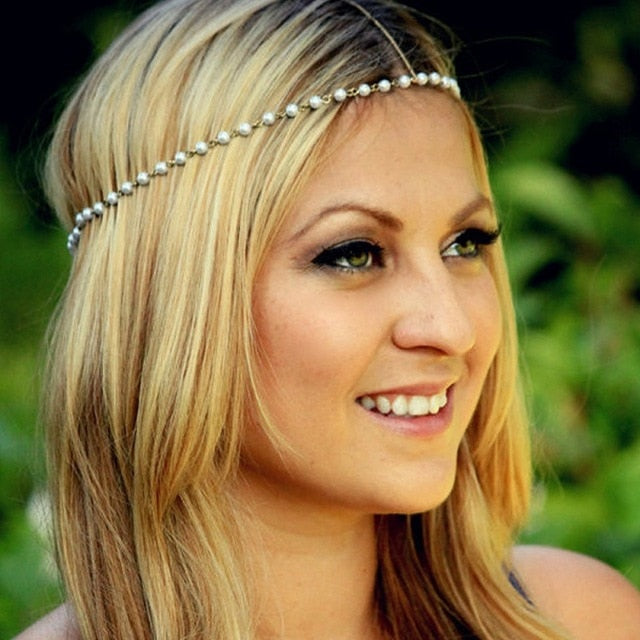 Trendy Hair Decoration Indian Boho Head Chain