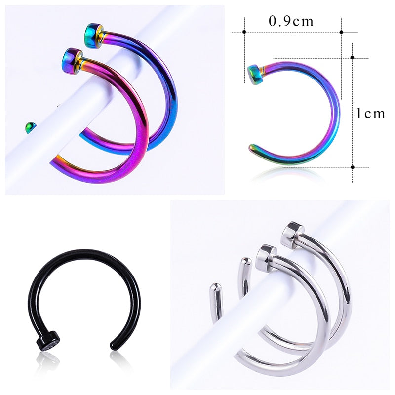 Medical Titanium Nose Ring