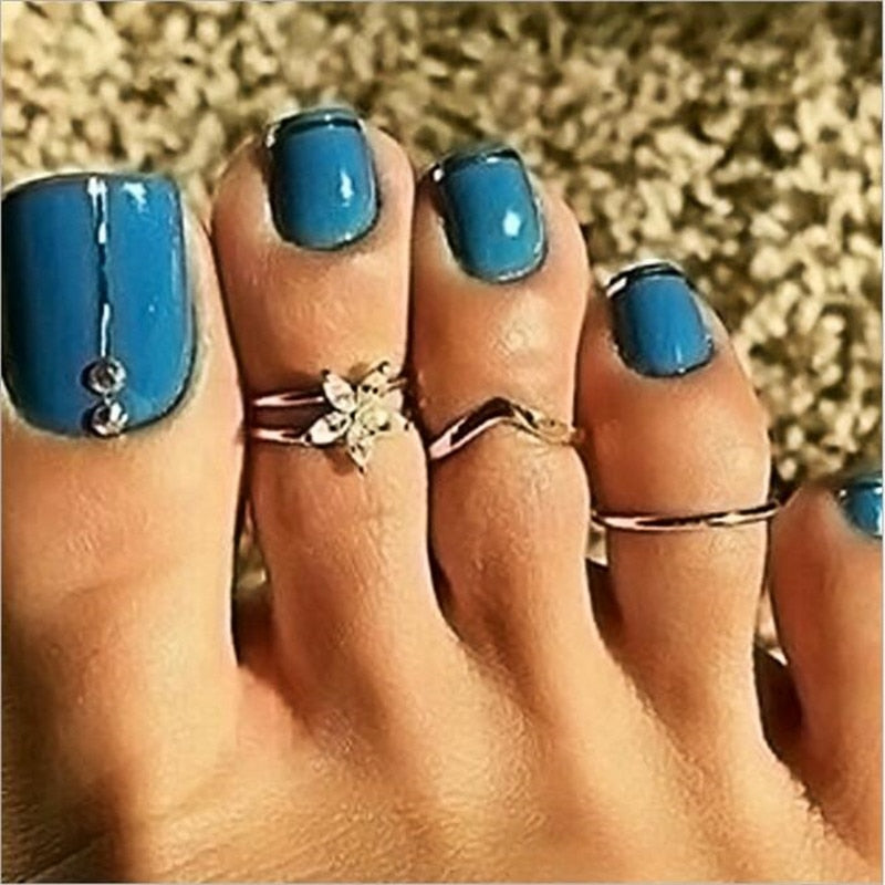 New Retro Bohemia Foot Rings