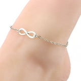 Women Elegant Simple Chain Infinity Anklet