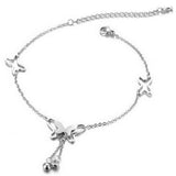 New Butterfly Pendant Anklets