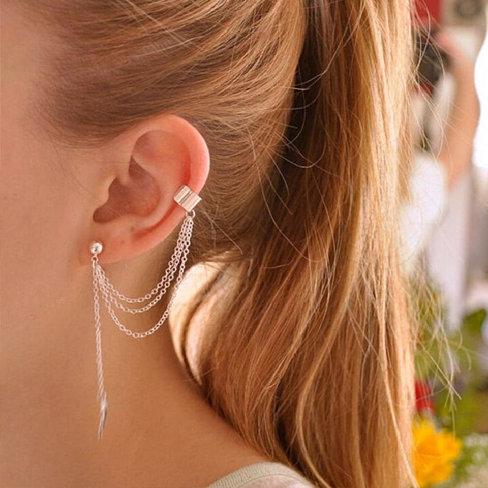 Long Women Fashion Dangling Earring