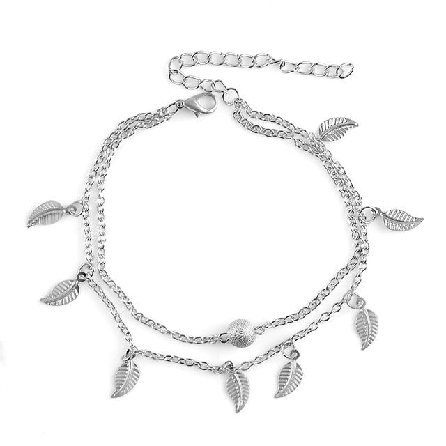 Butterfly Pendant Anklets