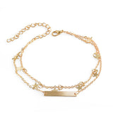 Butterfly Pendant Anklets