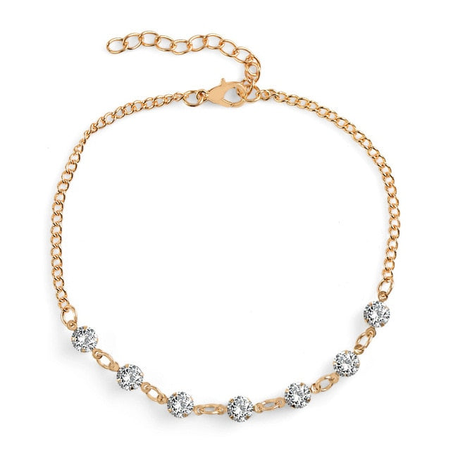 Butterfly Pendant Anklets