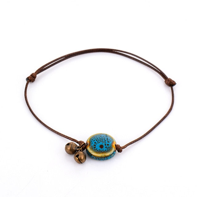 Butterfly Pendant Anklets