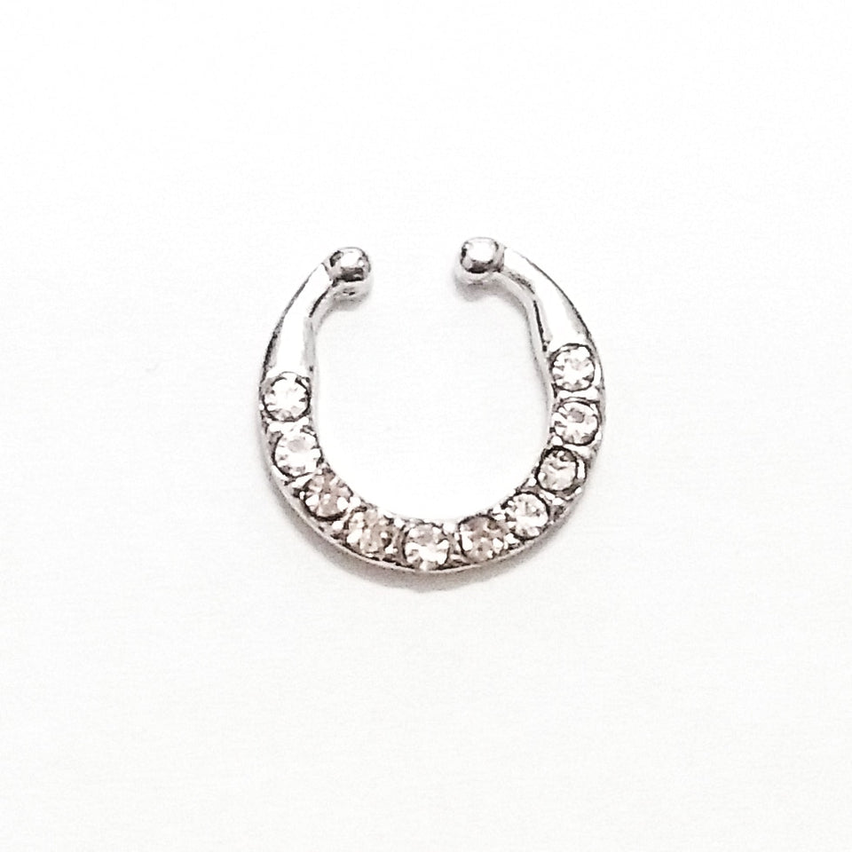 Crystal Fake Nose Ring