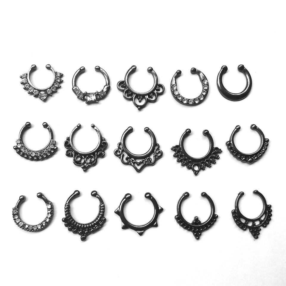 Crystal Fake Nose Ring