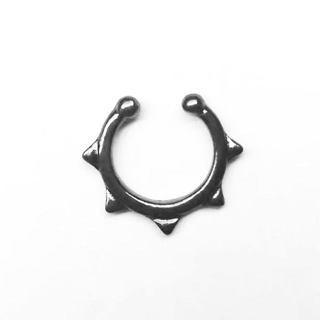 Crystal Fake Nose Ring