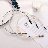 New Vintage Women Pearls Hairband