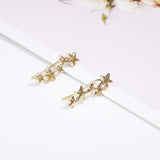 Star Ear Climber Tiny Star Stud